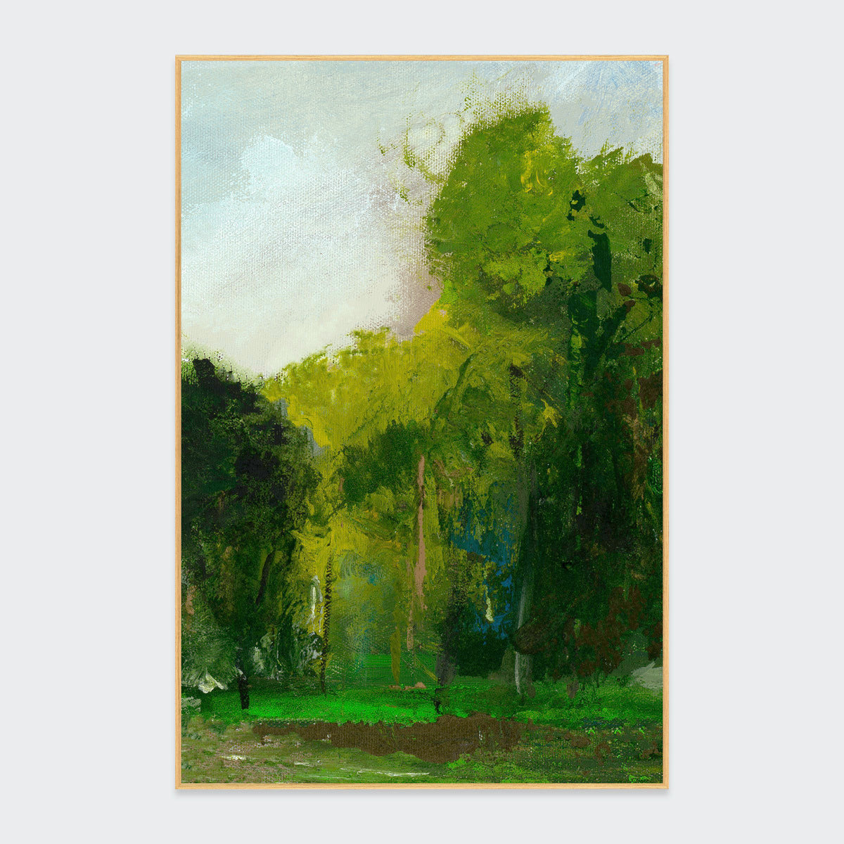 Woodland Painting Art 40x60 by Buddy Whitlock