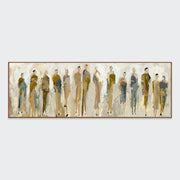 Mass Painting Art 72x24 by Buddy Whitlock