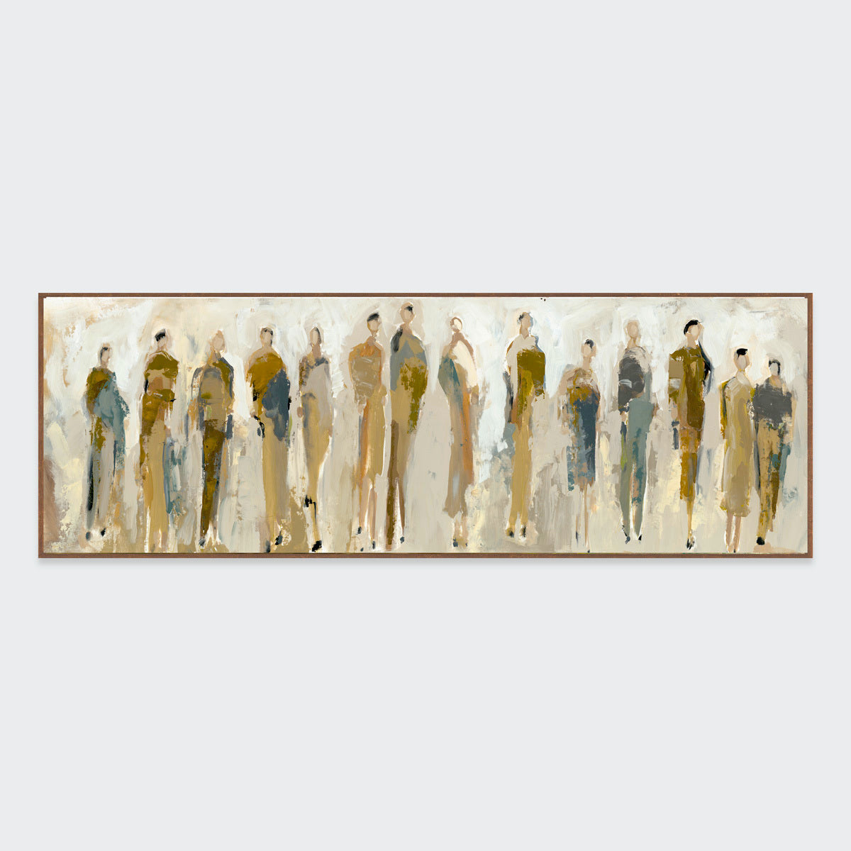 Mass Painting Art 72x24 by Buddy Whitlock