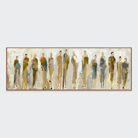 Mass Painting Art 72x24 by Buddy Whitlock