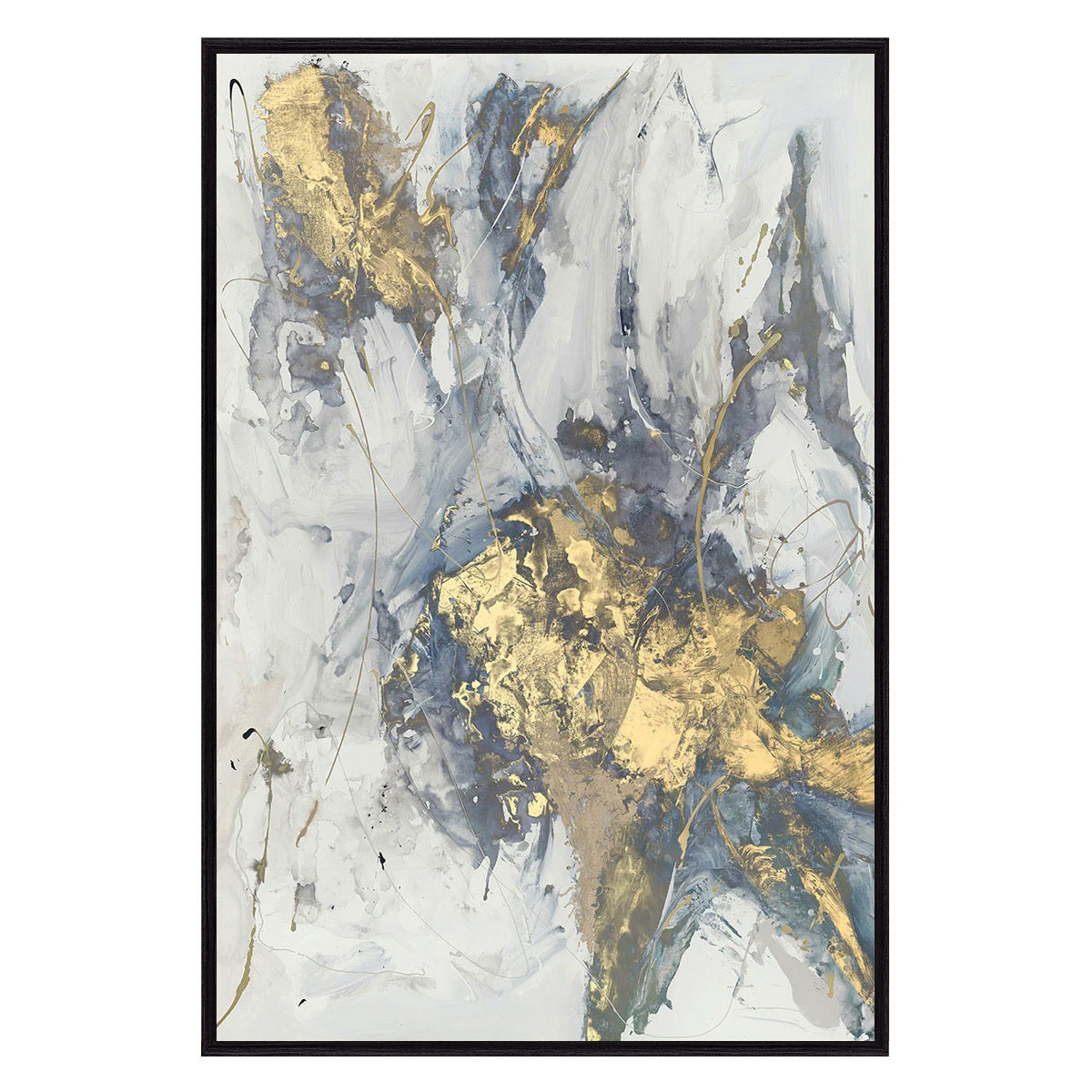 Aqua Gold Painting by Buddy Whitlock - 30x40