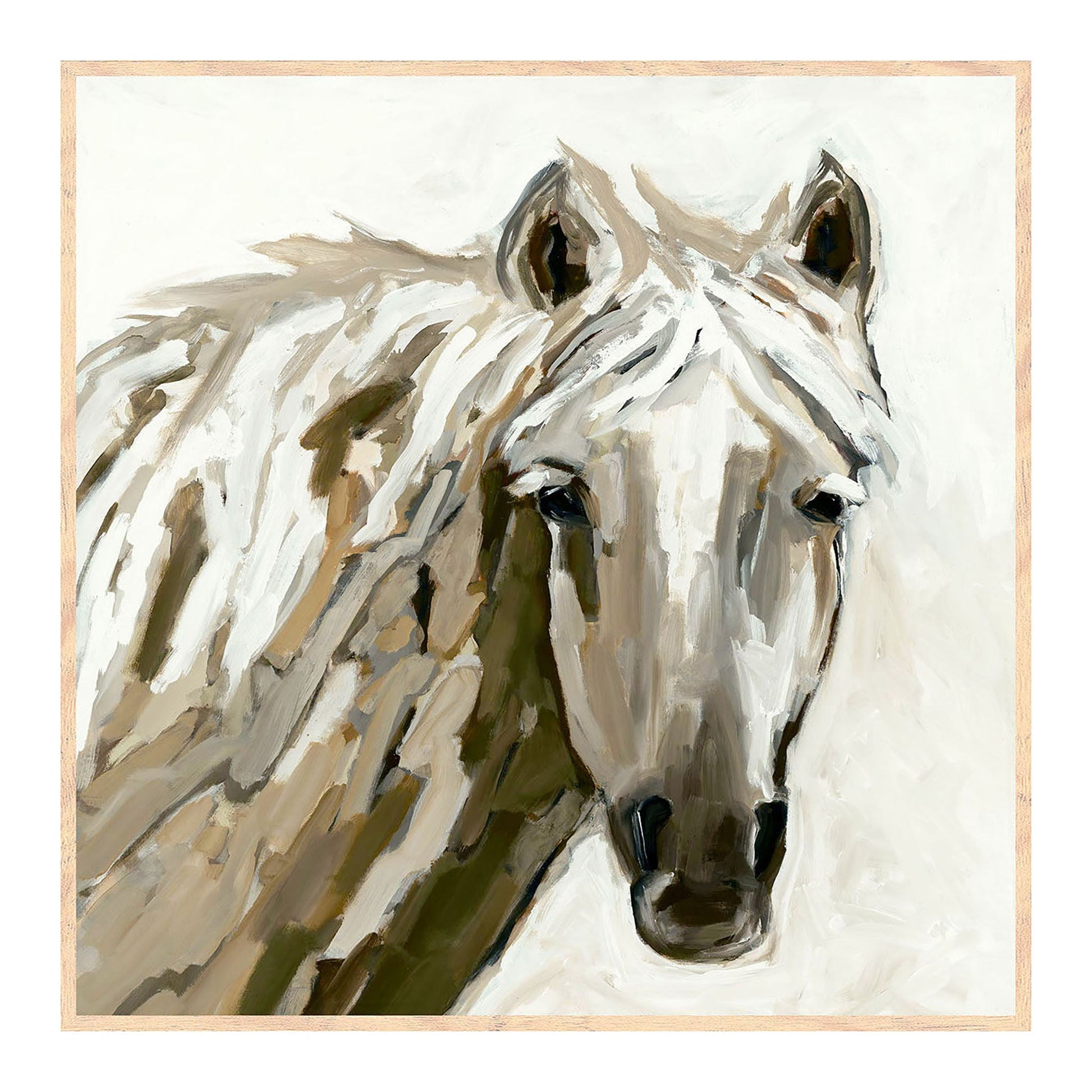 Bronco Painting by Buddy Whitlock - 36x36