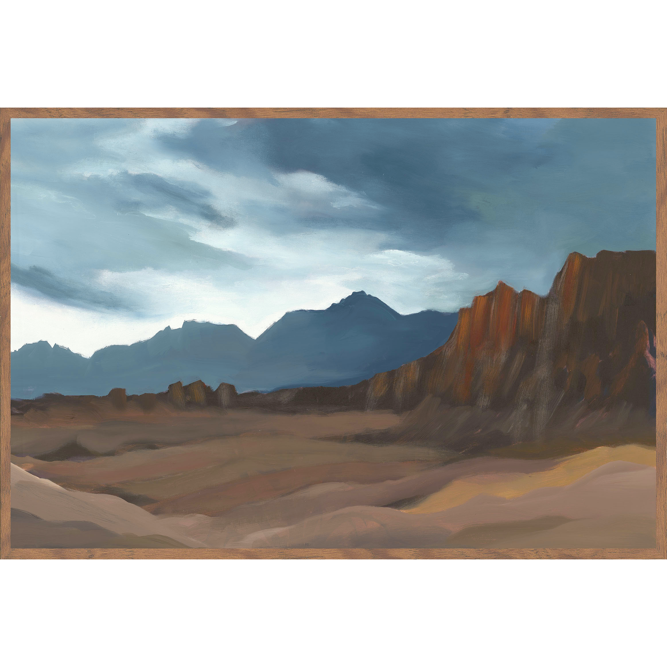 Desert Painting by Buddy Whitlock - 20x60