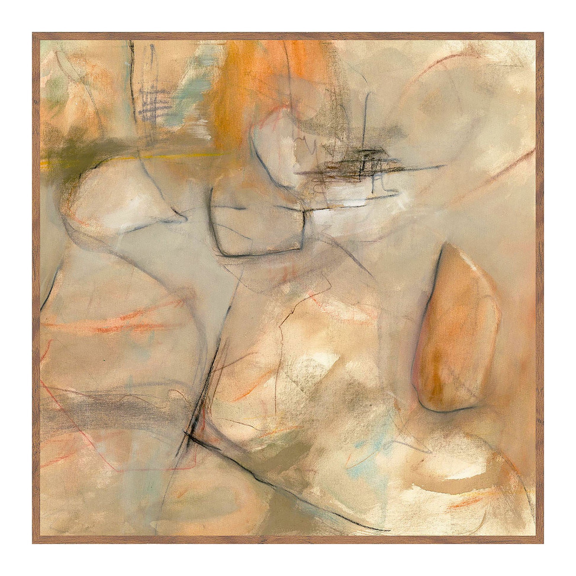 Ochre I Painting by Buddy Whitlock - 48x48