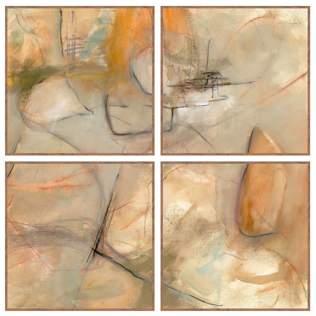 Ochre I Painting by Buddy Whitlock - 48x48