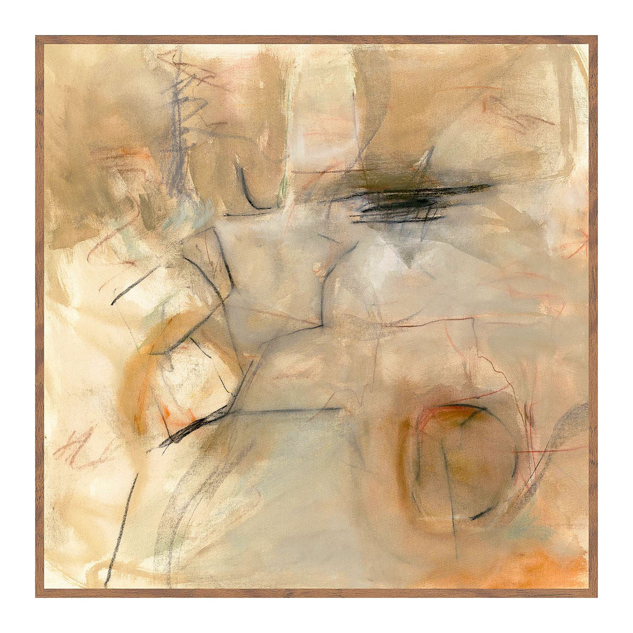 Ochre II Painting by Buddy Whitlock - 48x48