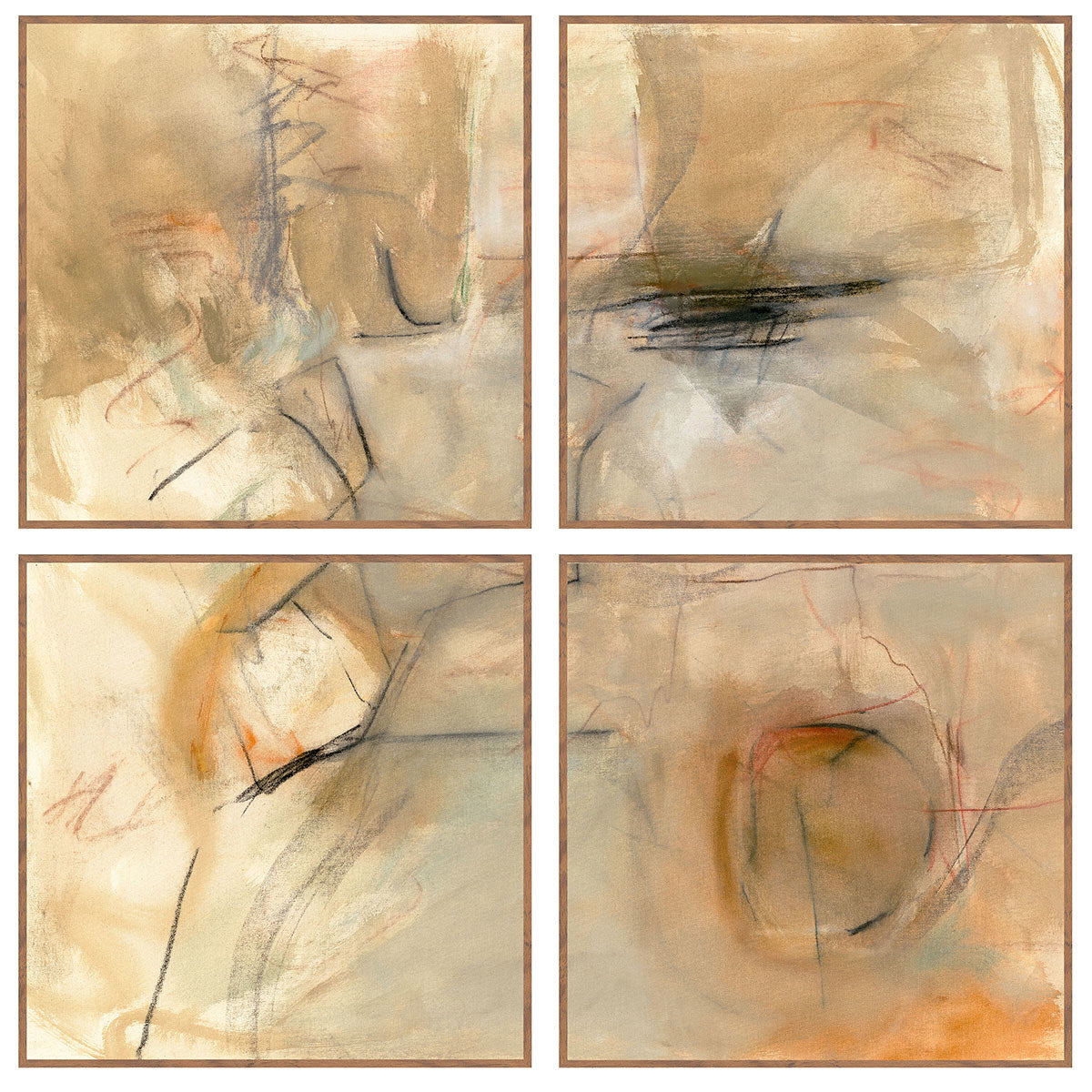 Ochre II Painting by Buddy Whitlock - 48x48