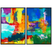 Seascape Painting by Buddy Whitlock - 60x40 Set of 2