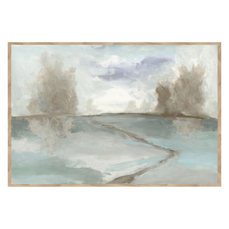 Blue Forest  Painting 48x72 by Buddy