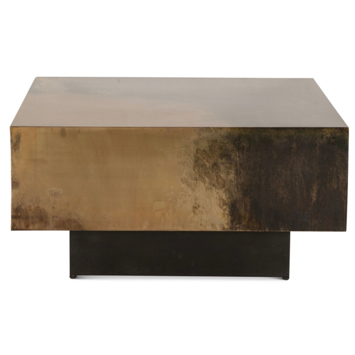 Manchester 35" Coffee Table in Oxidized Copper