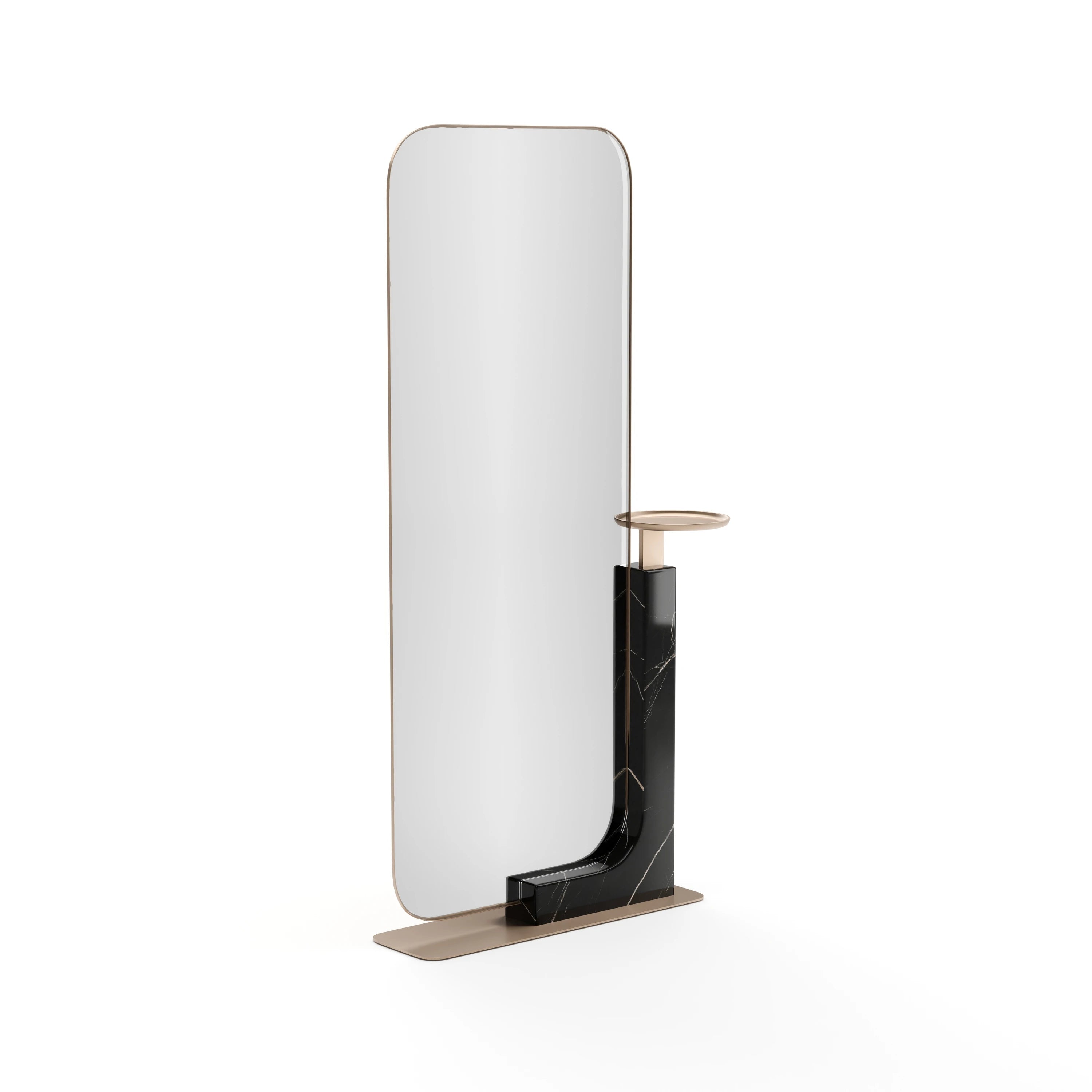 Overlap Floor Mirror 41.75" by Caracole - view 4