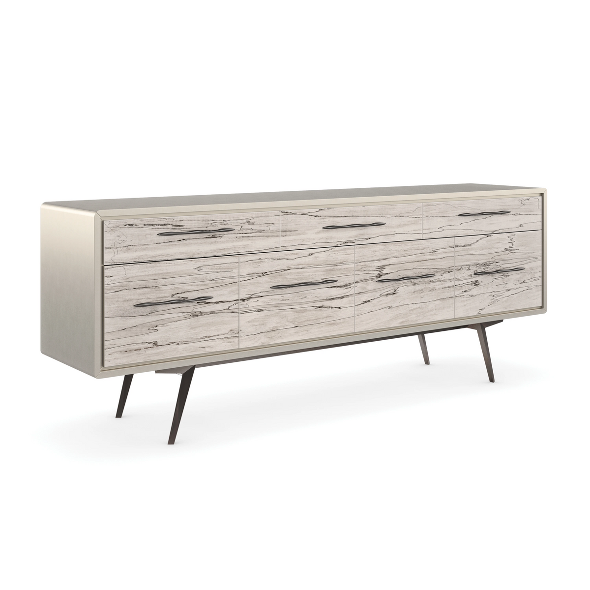 Highs and Lows Deep Bronze Sideboard 84" by Caracole - view 6