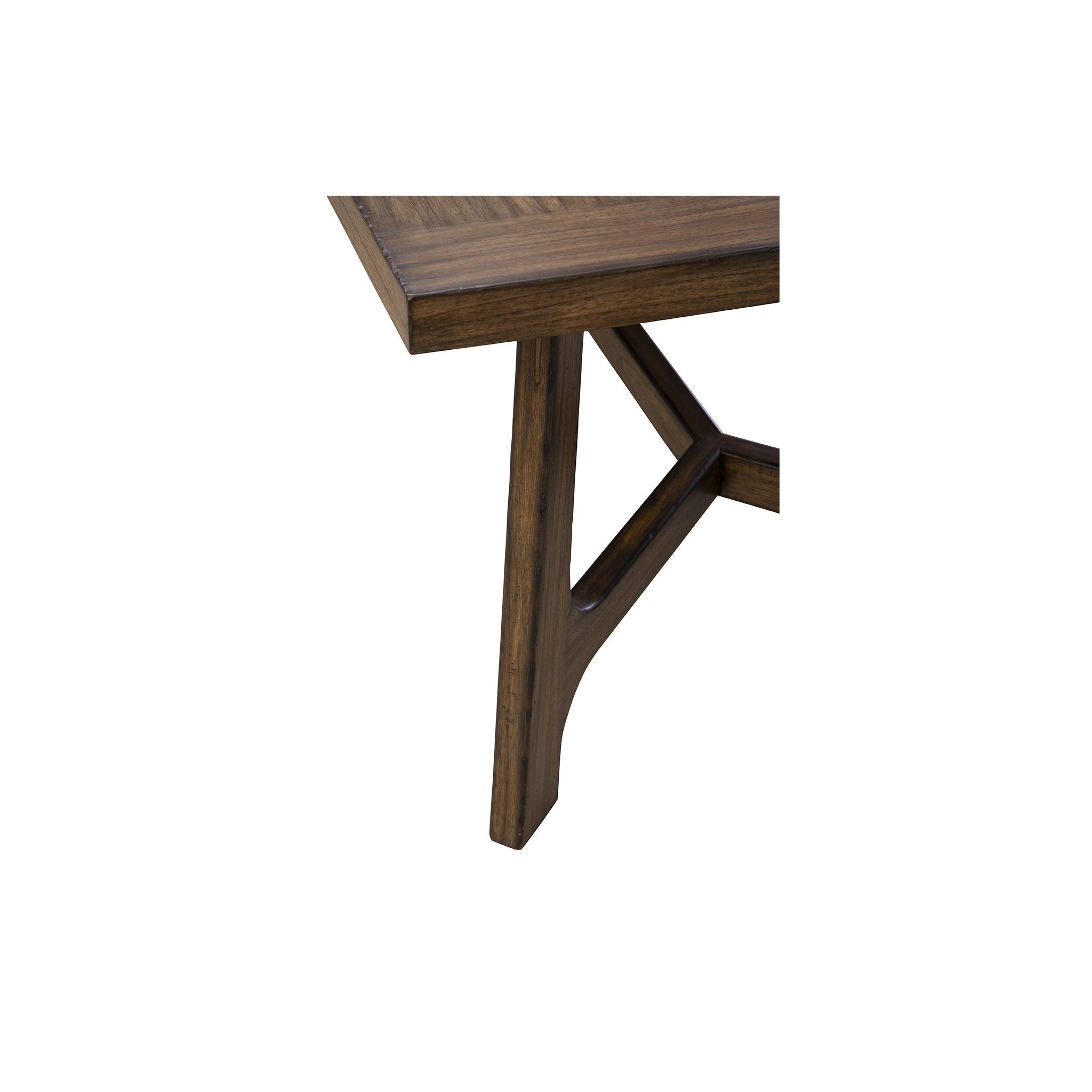Leon Dining Table - 98' detail view by Furniture Classics at ZIN Home