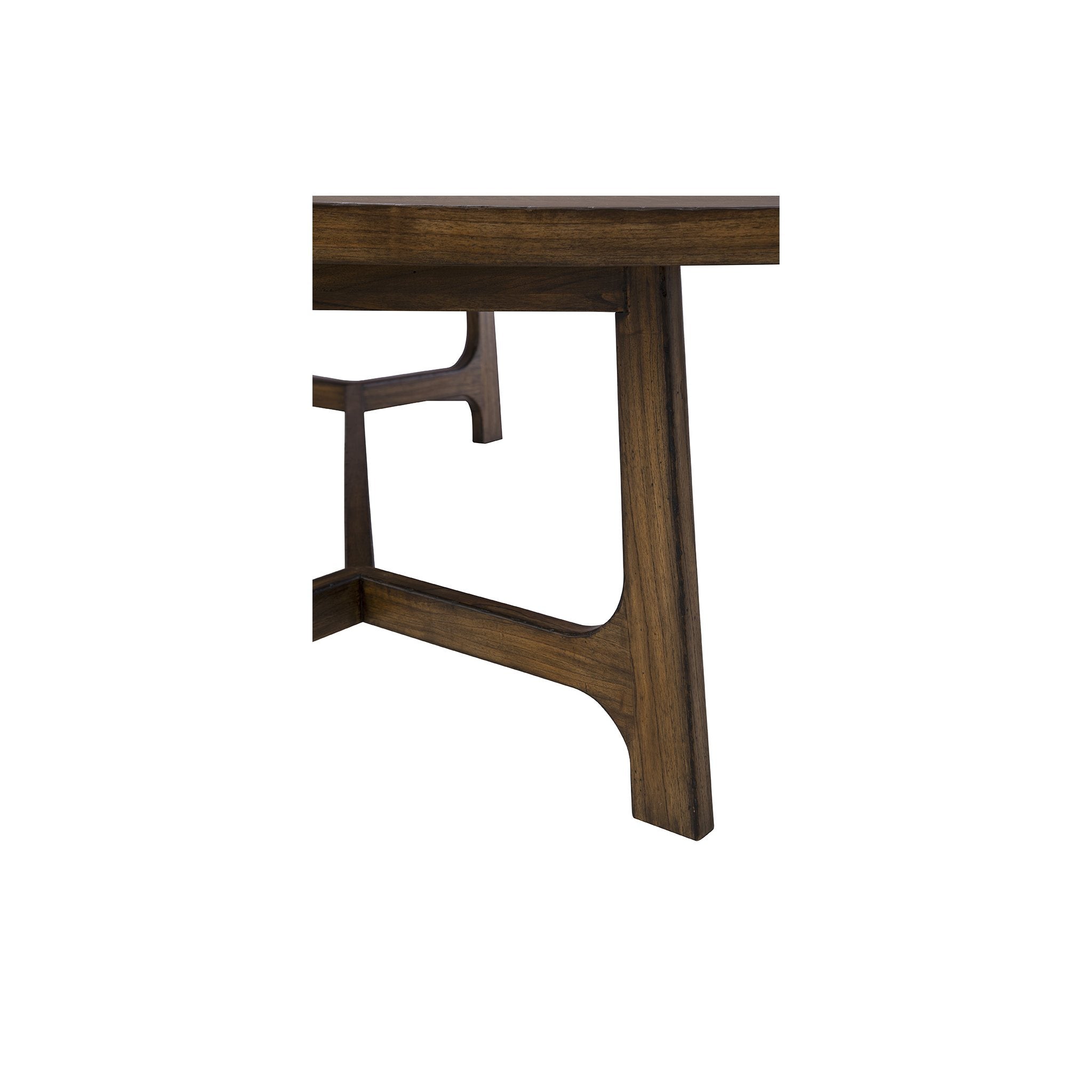 Leon Dining Table - 98' detail view by Furniture Classics at ZIN Home