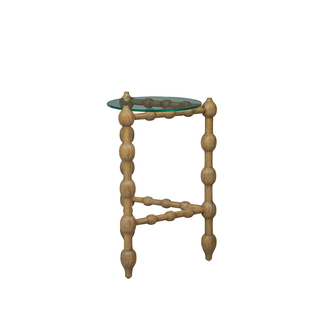 Natural Marcos End Table - 17'