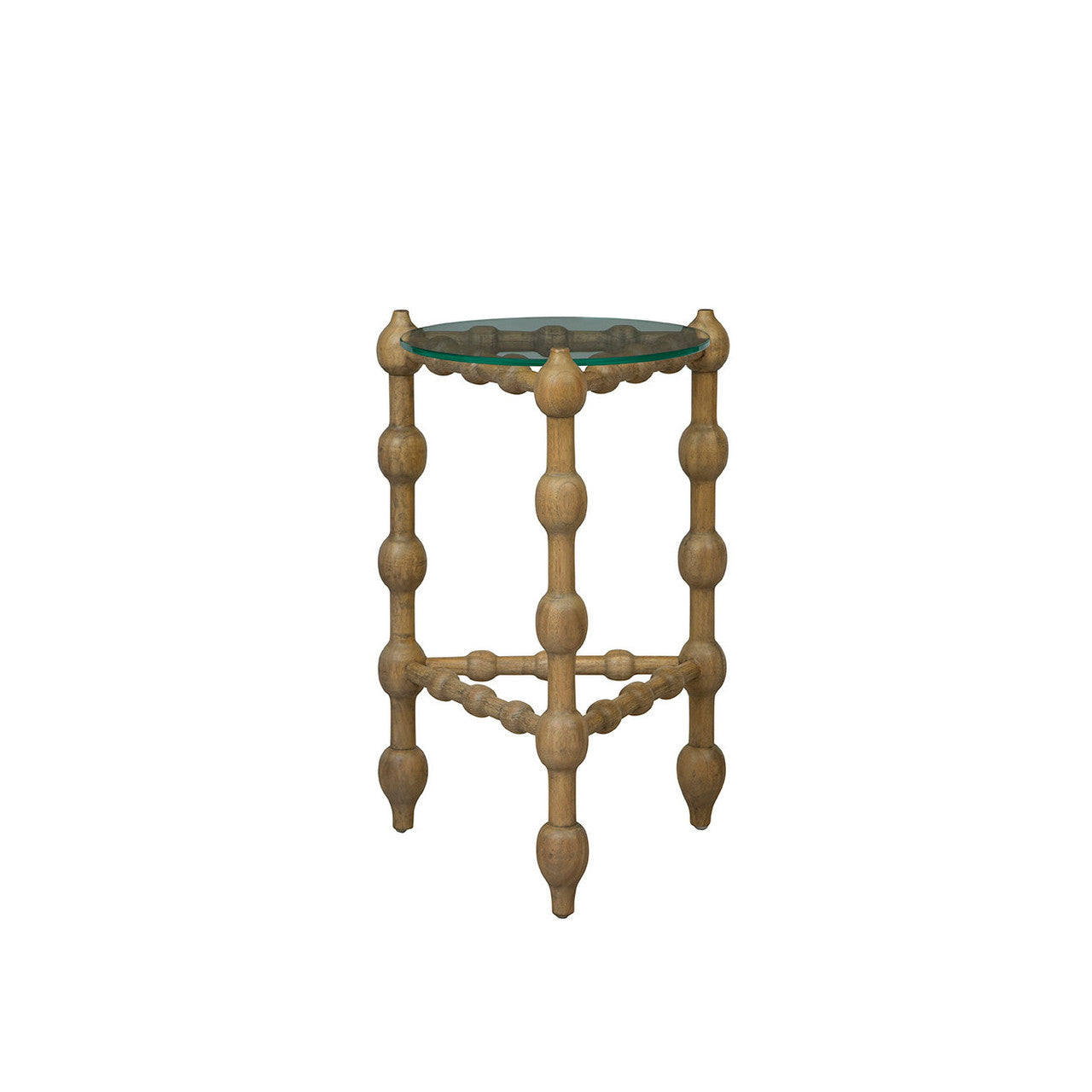 Natural Marcos End Table - 17'