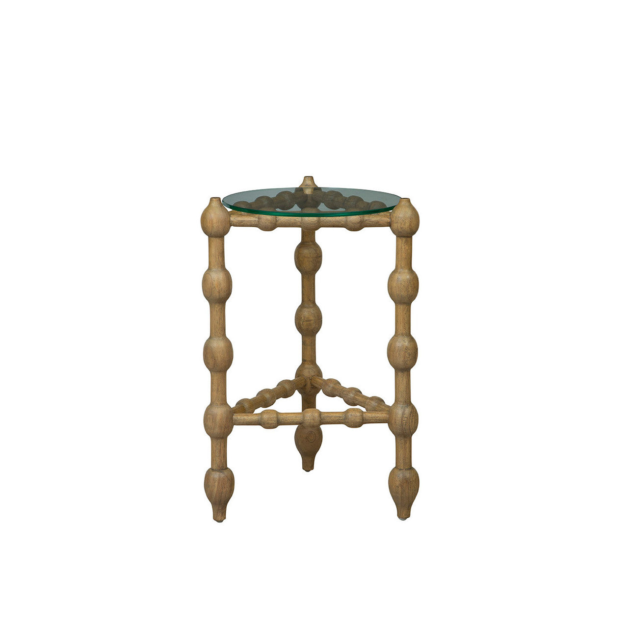 Natural Marcos End Table - 17'