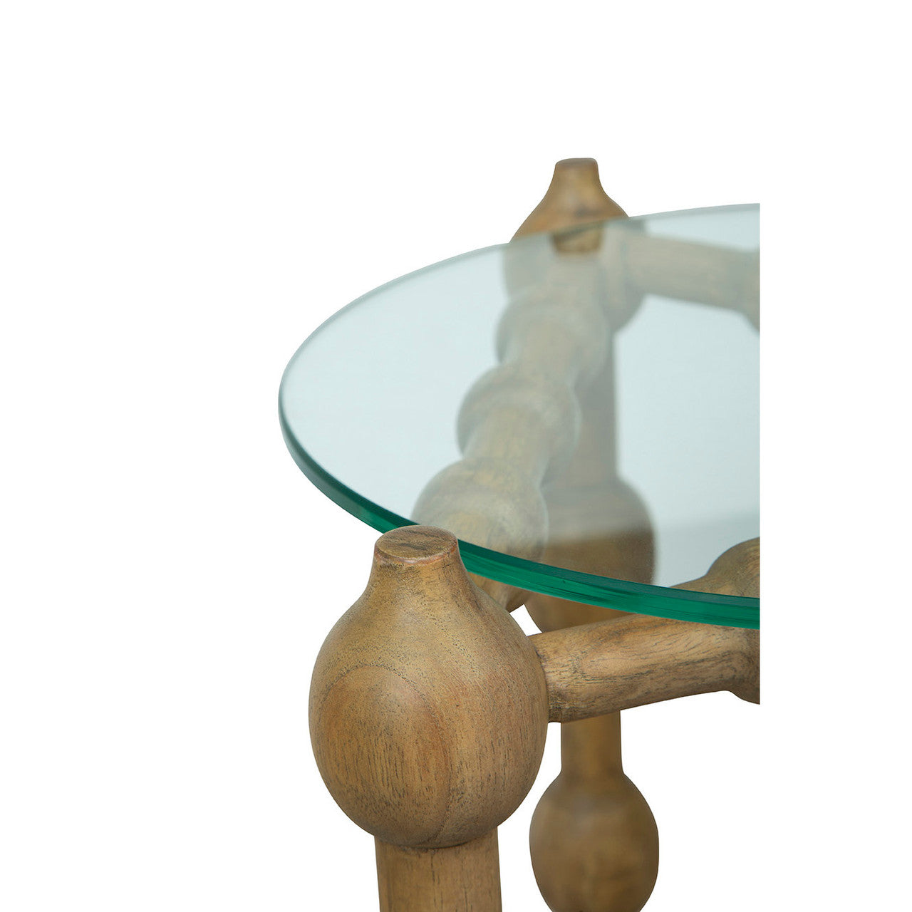 Natural Marcos End Table - 17'