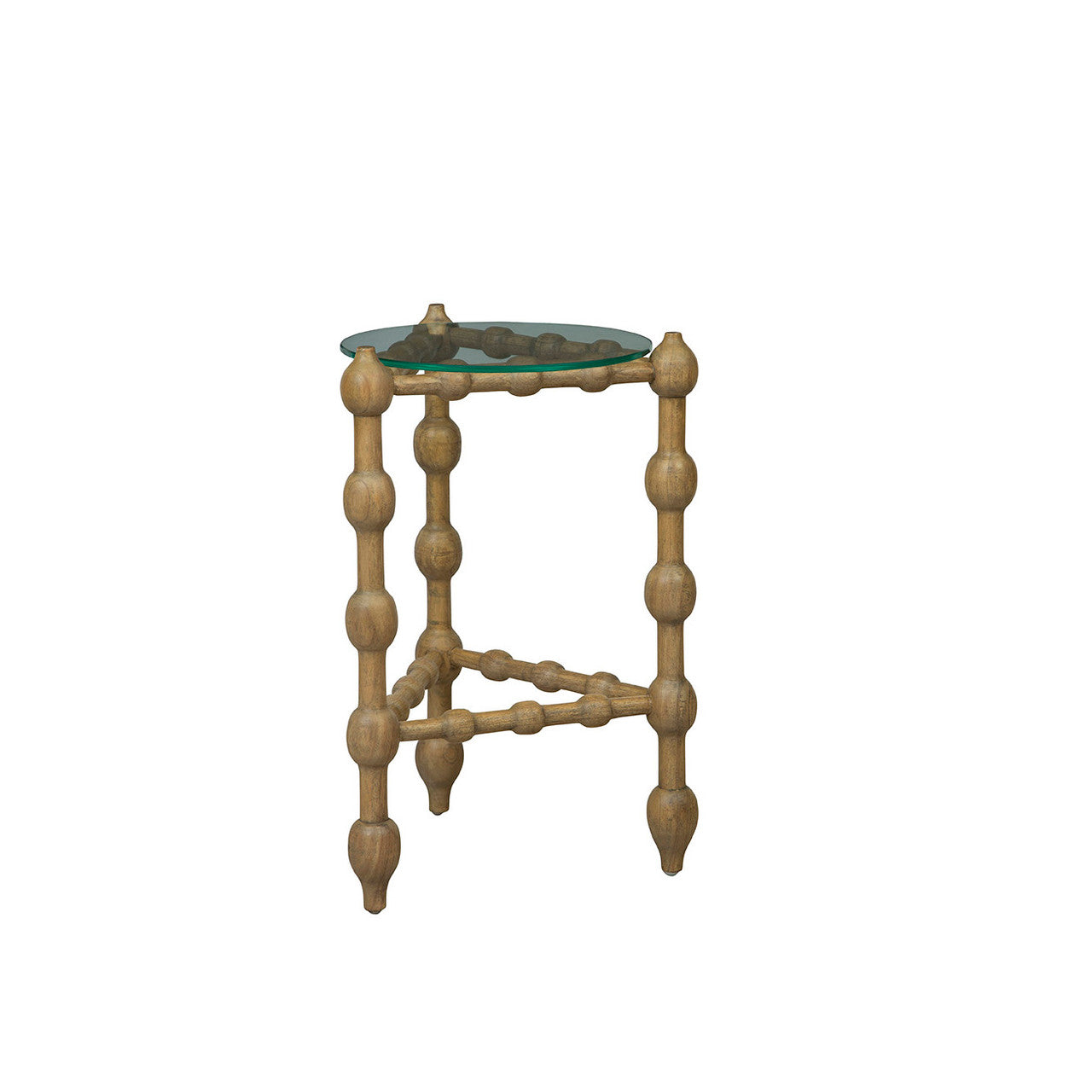 Natural Marcos End Table - 17'