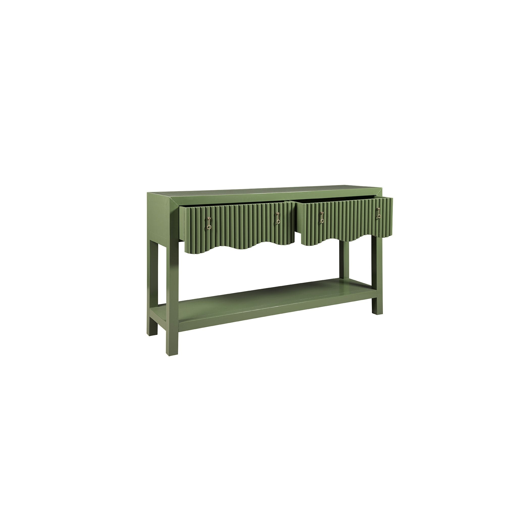 Abbrams Console - 60' detail view by Furniture Classics at ZIN Home