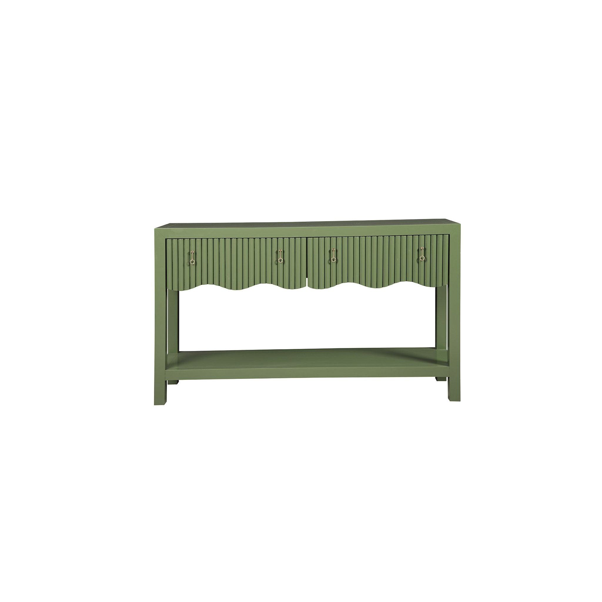 Abbrams Console - 60' detail view by Furniture Classics at ZIN Home
