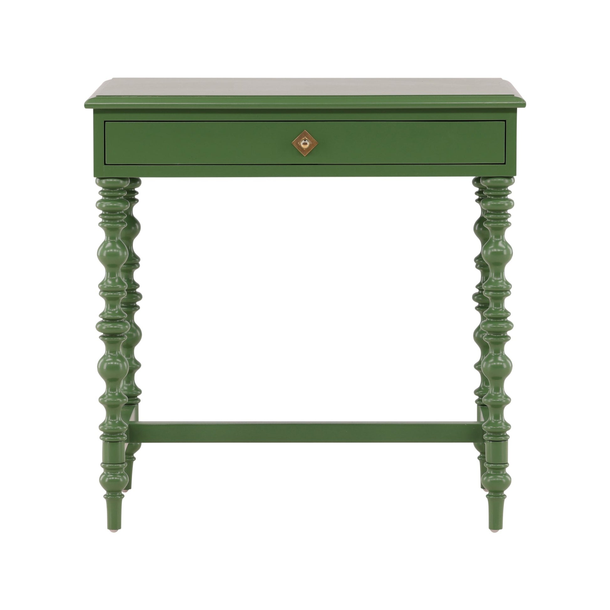Green Zepatta Side Table detail view by Furniture Classics at ZIN Home