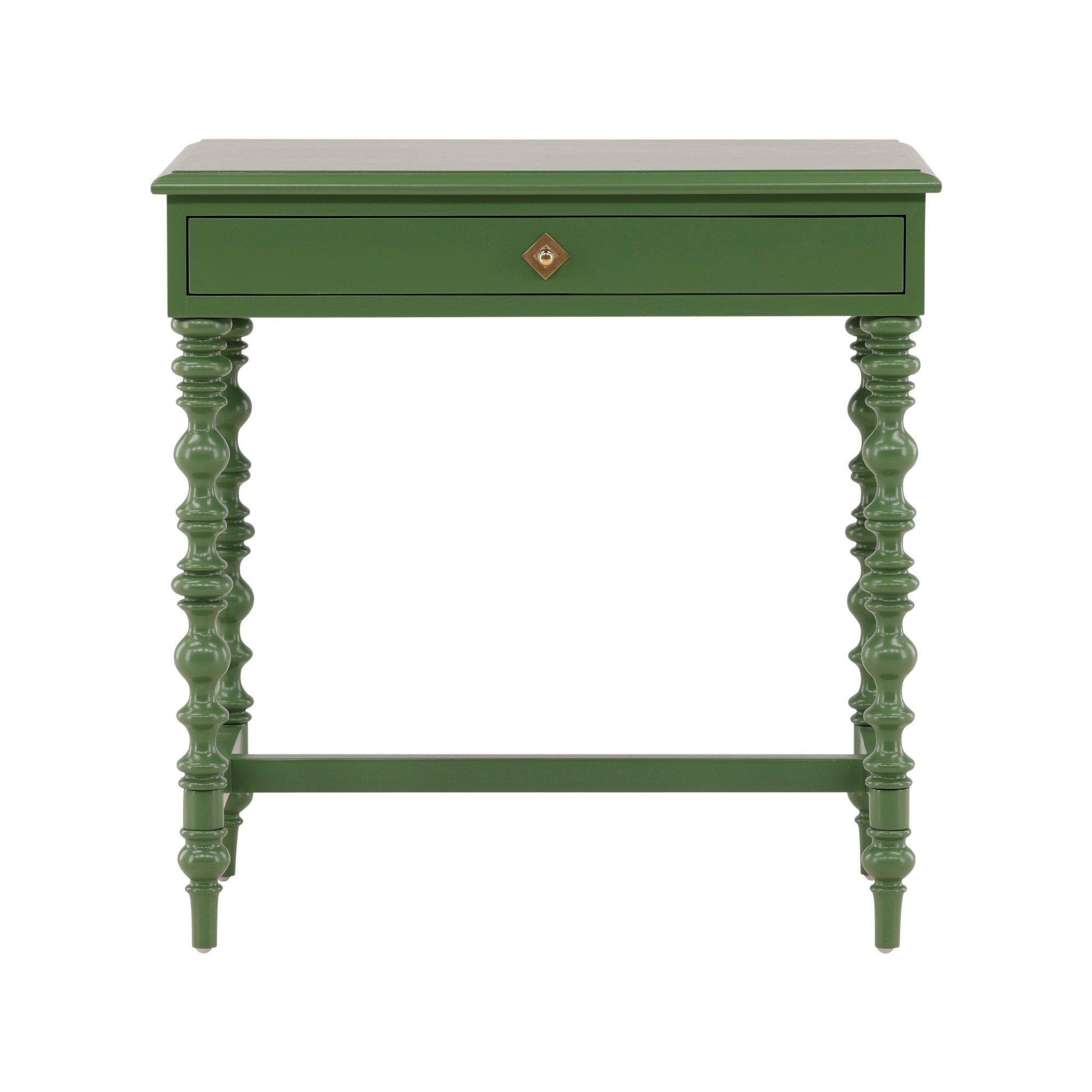 Green Zepatta Side Table detail view by Furniture Classics at ZIN Home