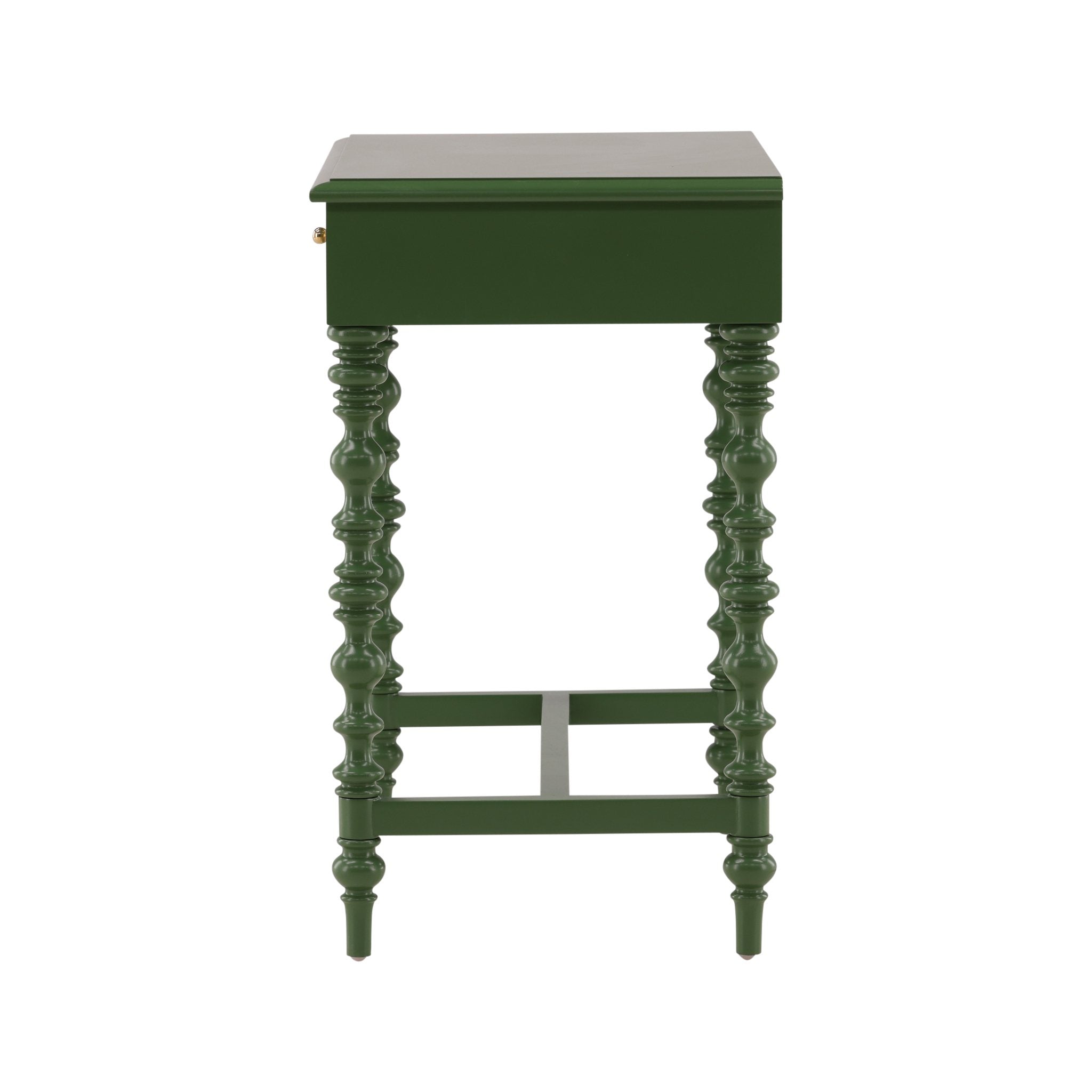 Green Zepatta Side Table detail view by Furniture Classics at ZIN Home