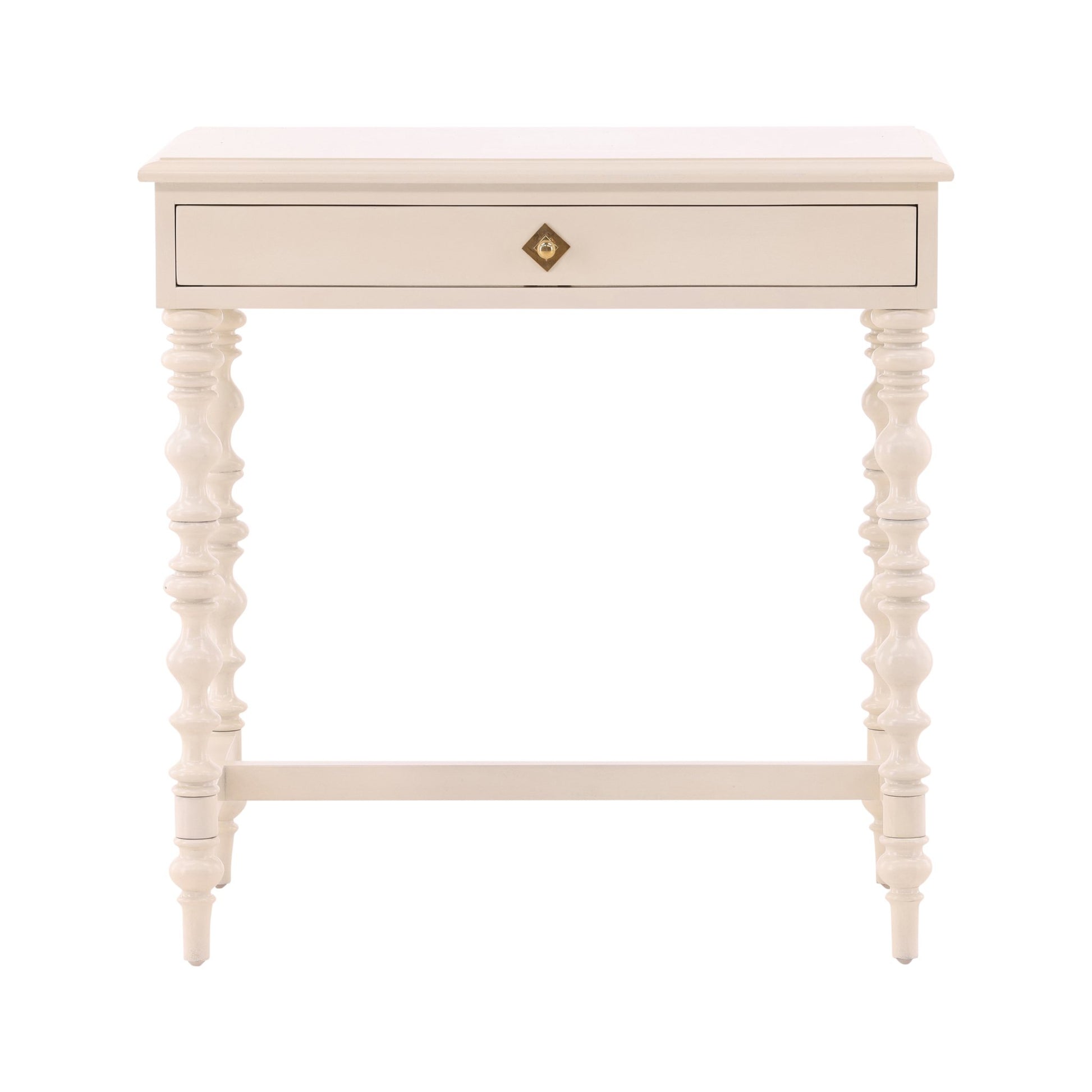 Cream Zepatta Side Table detail view by Furniture Classics at ZIN Home
