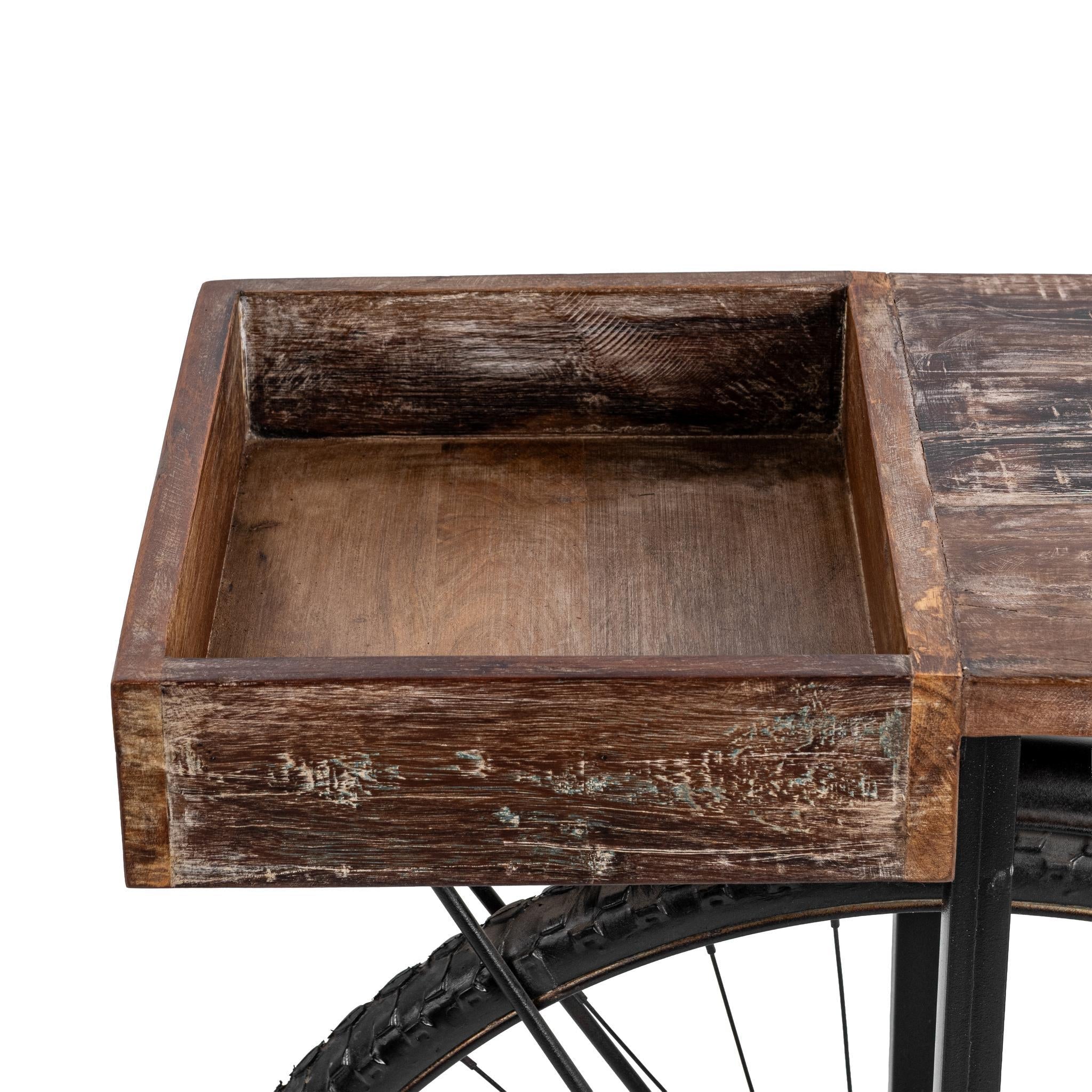 Cycle Counter Table - Limewash Myst