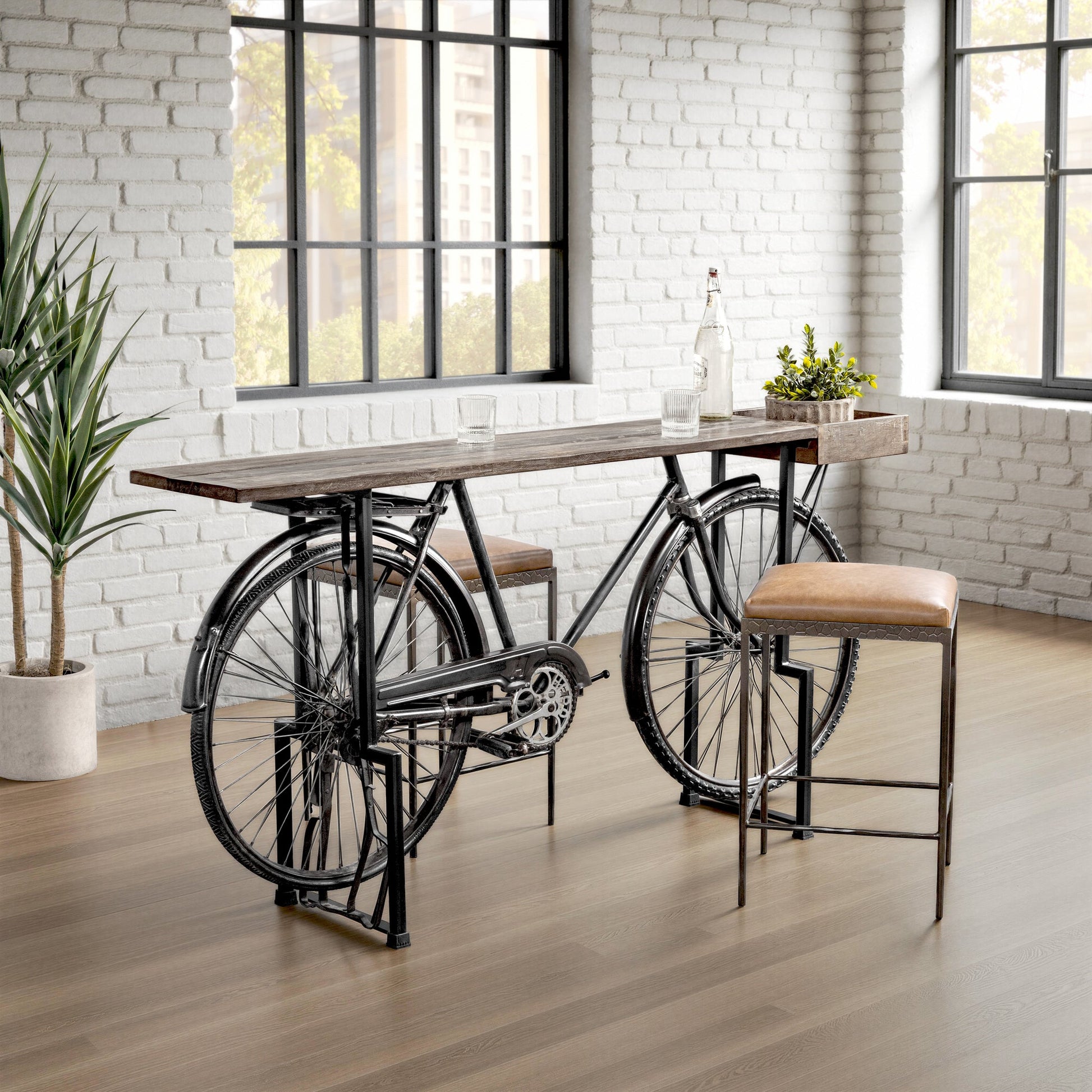 Cycle Counter Table - Limewash Myst