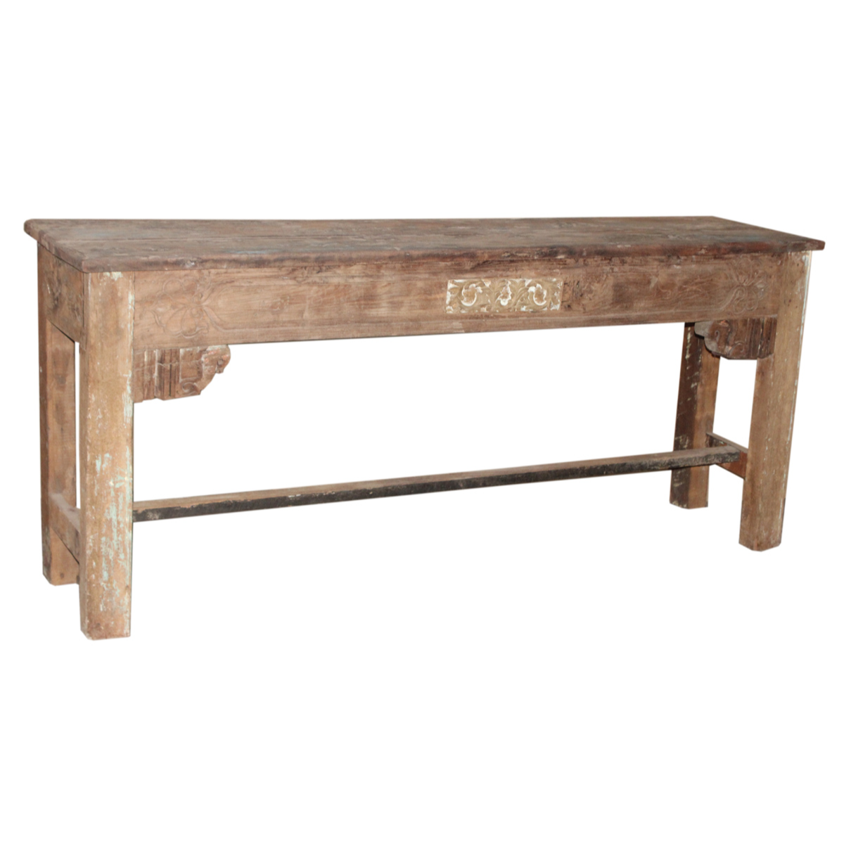 Reclaimed Wood 74" Console Table -
