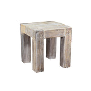 Giza End Table - Butterwood Blend - Antique White