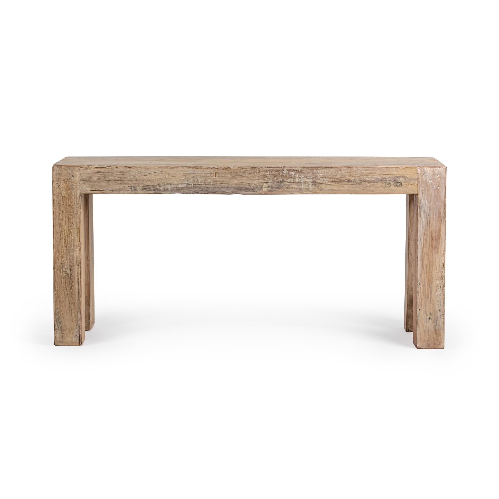 Giza Console Table - Butterwood Blend - Antique White