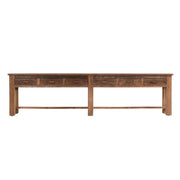 Ezra 6 Drawer Console Table - Natural