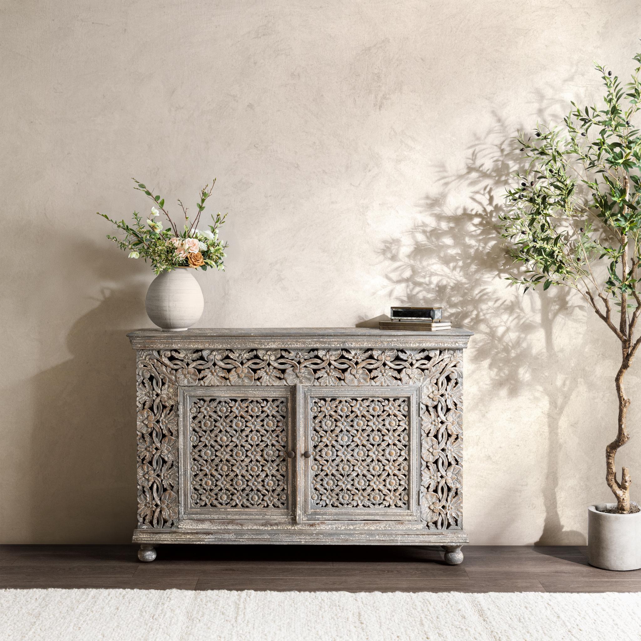 Blair 2 Door Cabinet - Heritage Cream