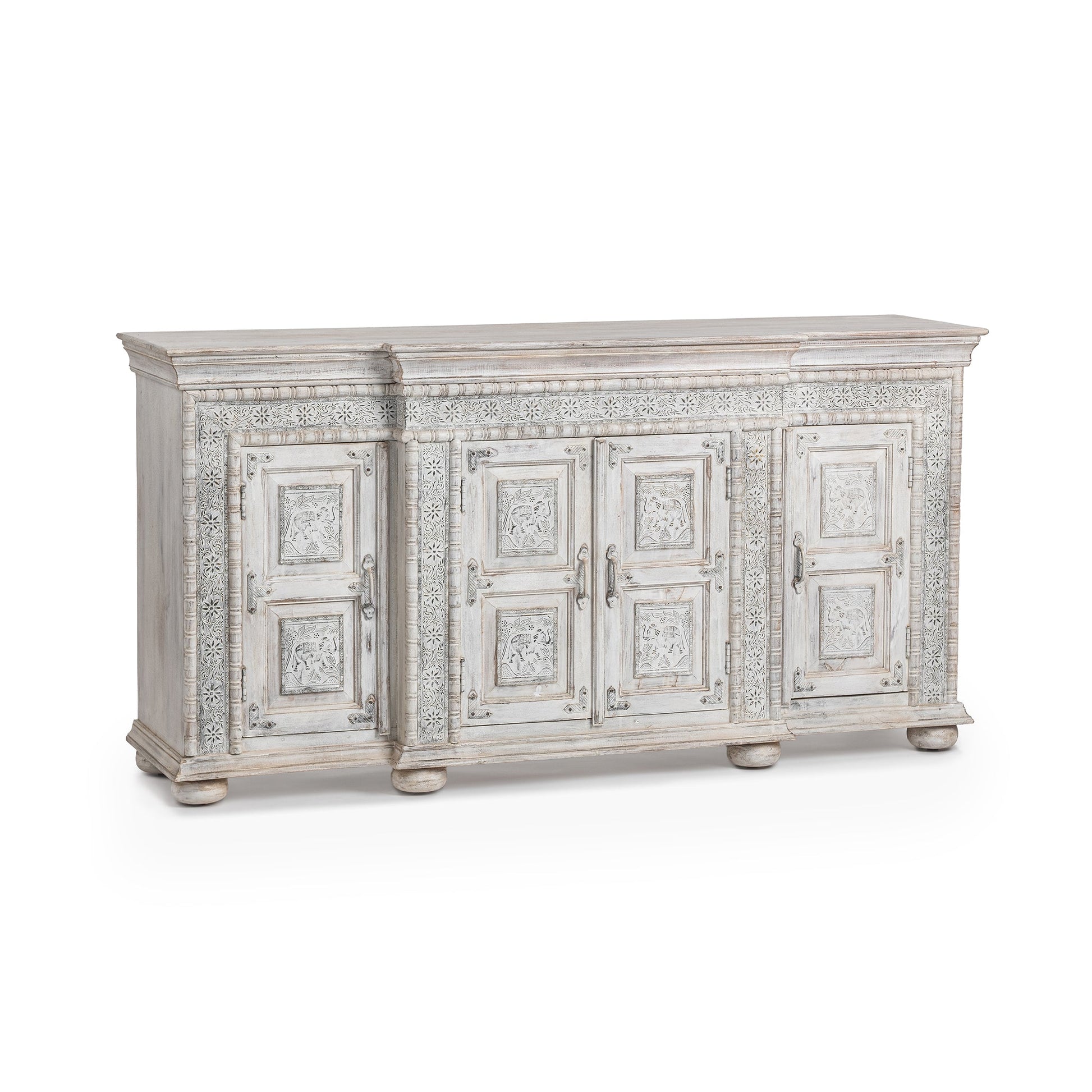 Arish 4 Door Cabinet - Heritage Cream