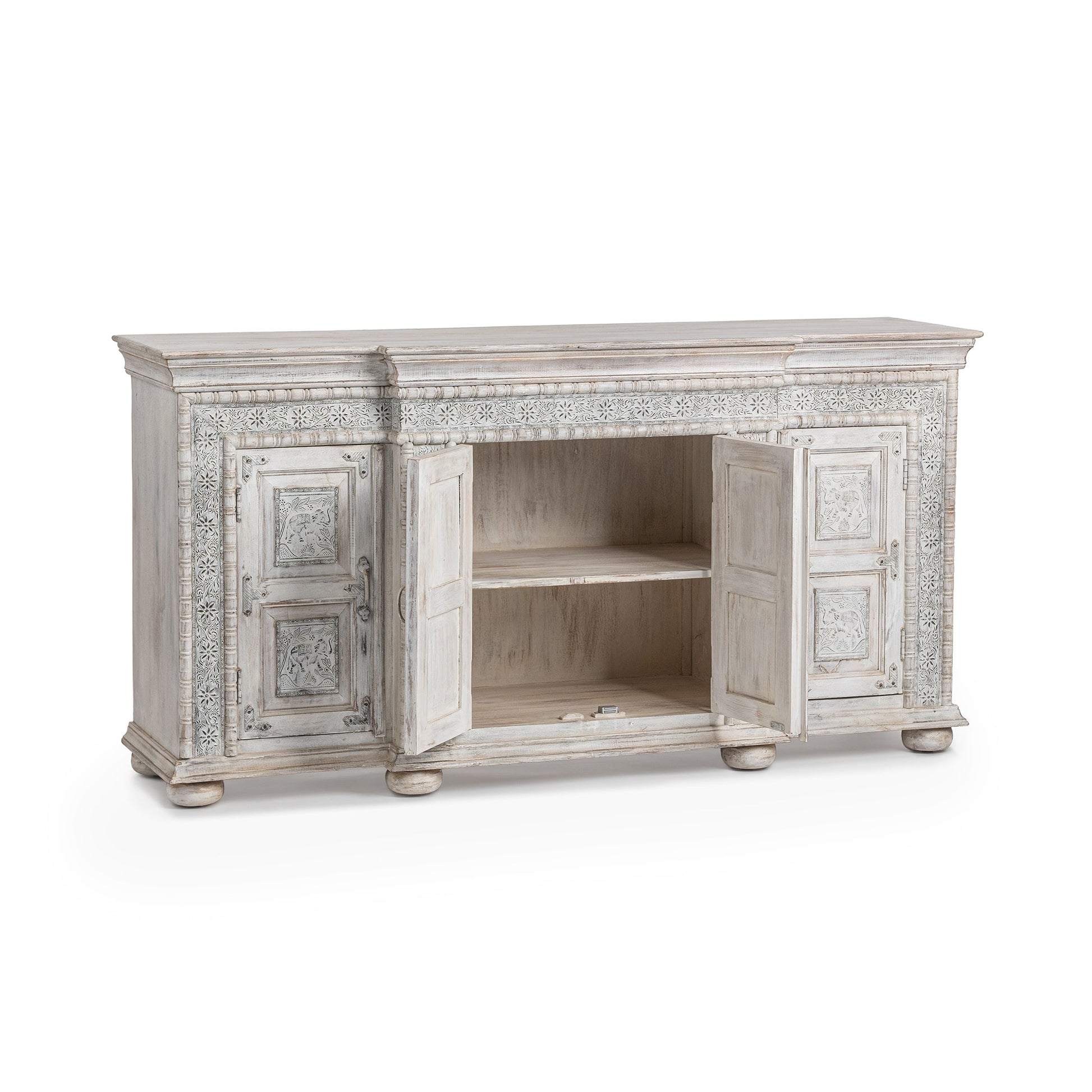 Arish 4 Door Cabinet - Heritage Cream