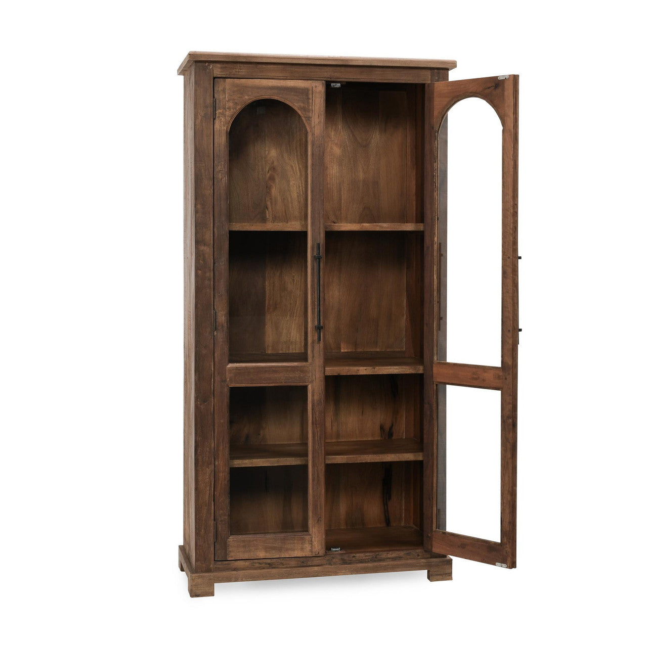Zion Reclaimed Wood 2Dr Armoire Natural