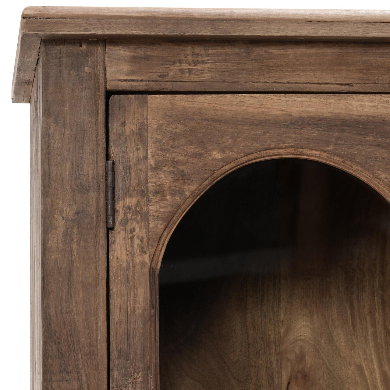 Zion Reclaimed Wood 2Dr Armoire Natural