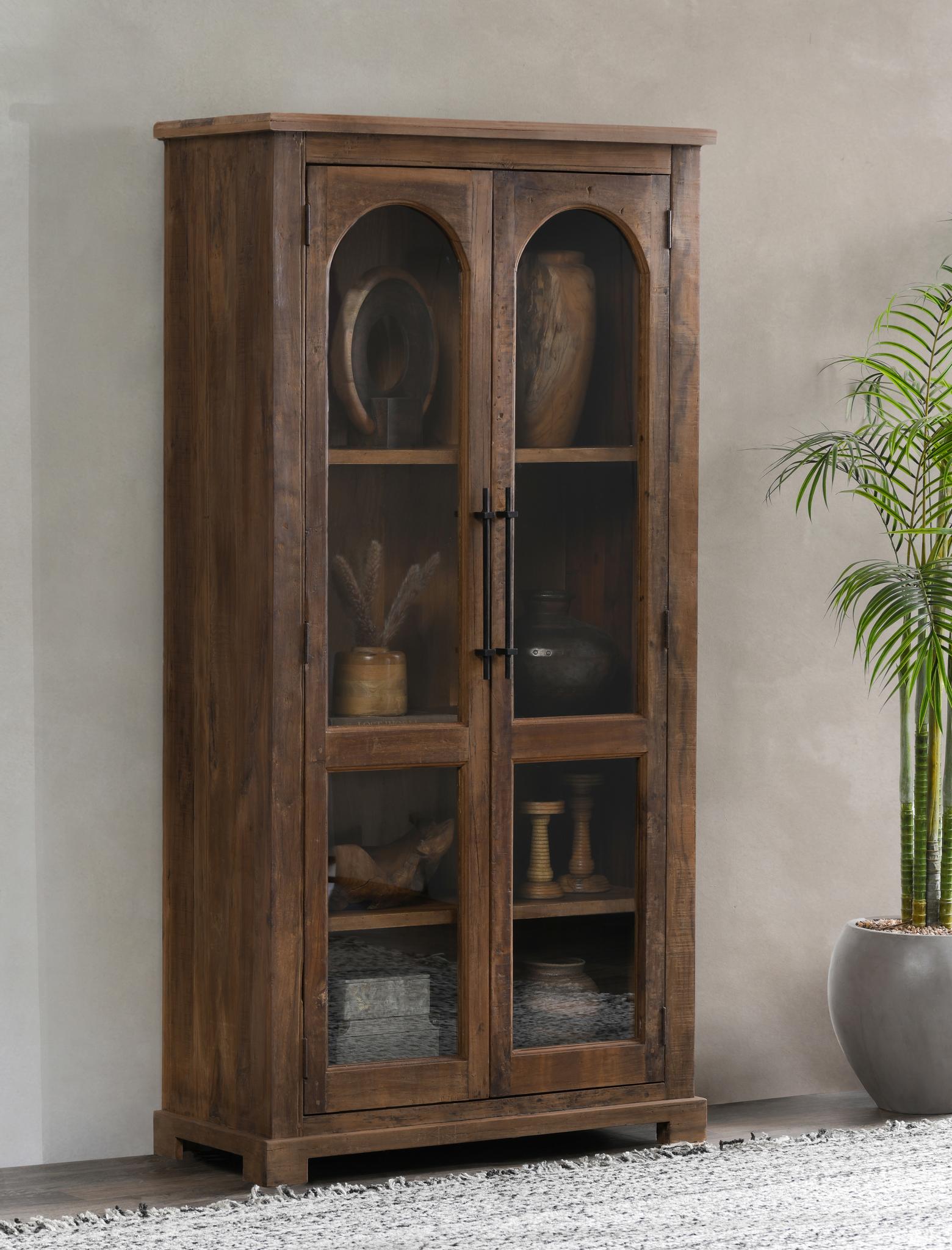 Zion Display Cabinet - Natural