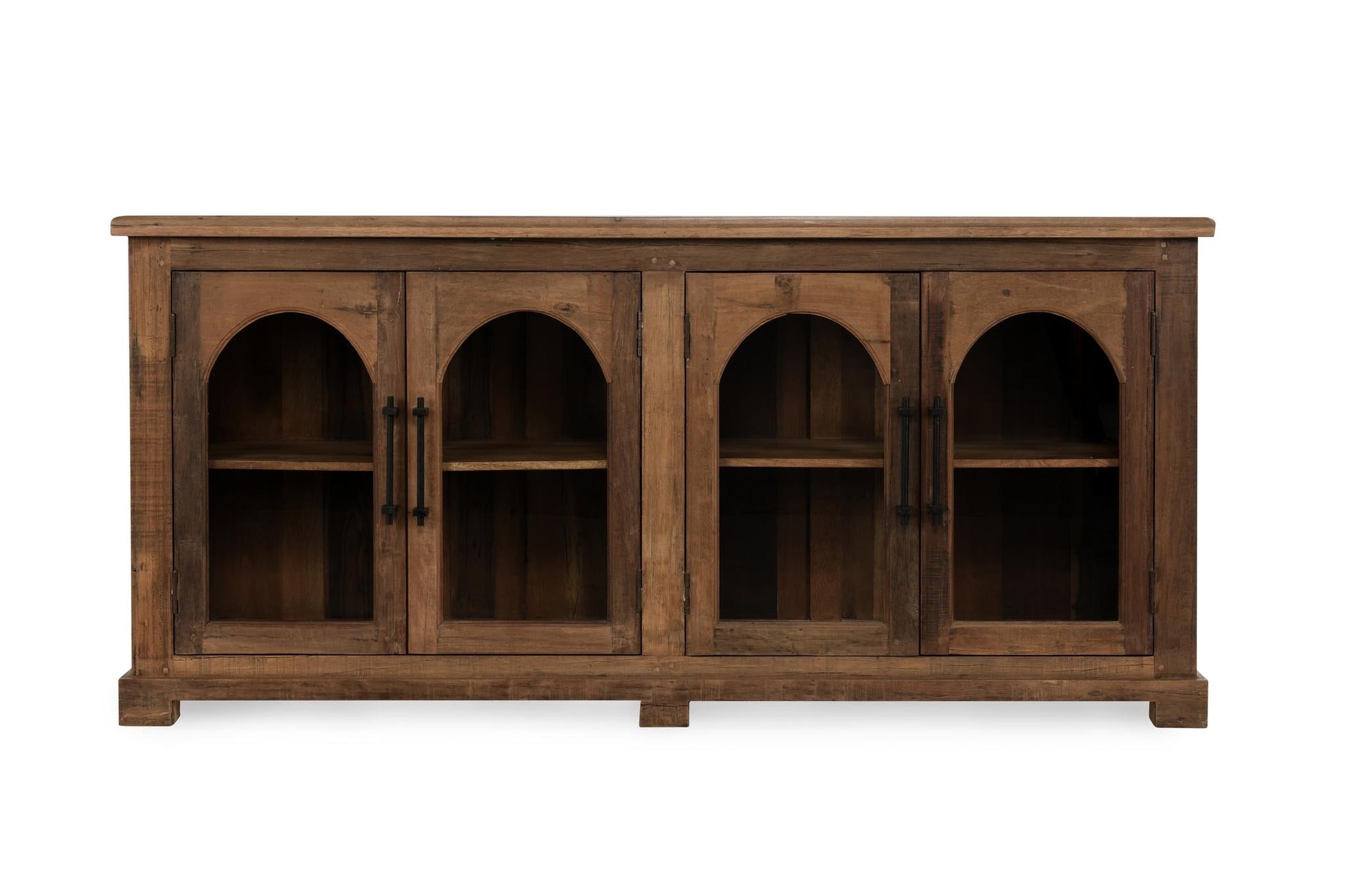 Zion 4 Door Cabinet - Natural