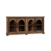 Zion 4 Door Cabinet - Natural