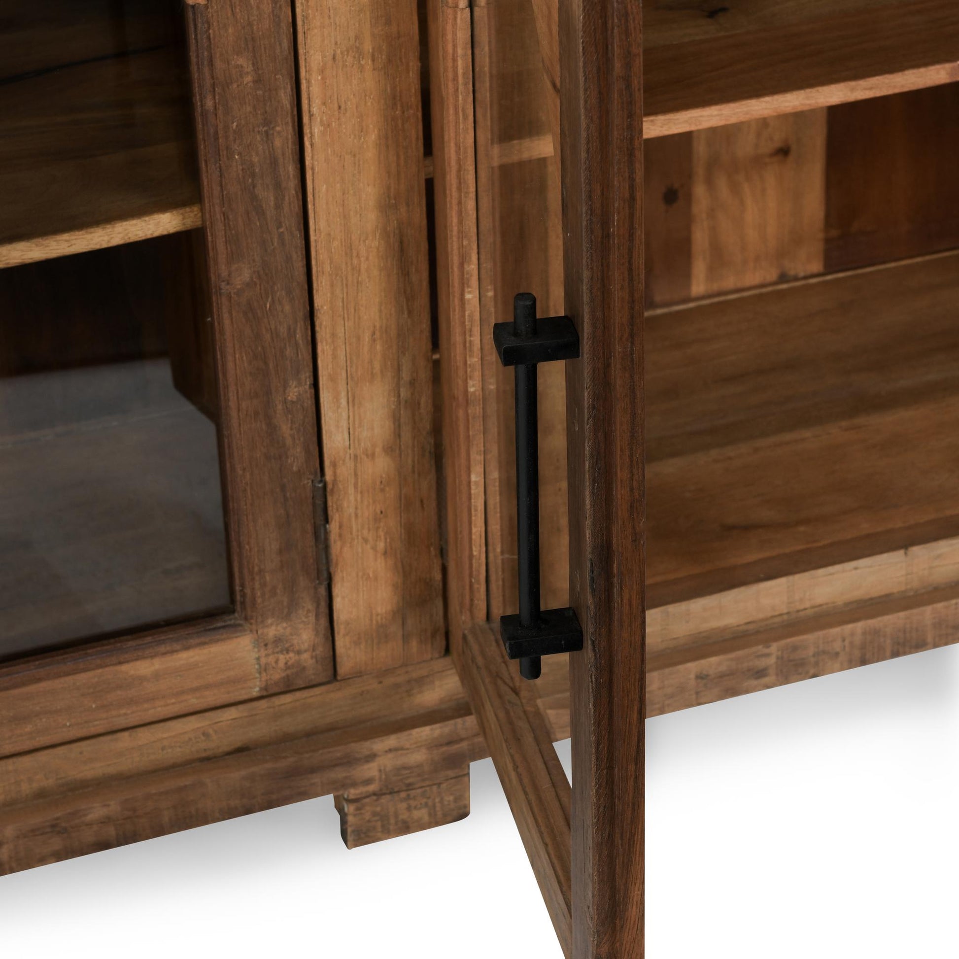 Zion 4 Door Cabinet - Natural
