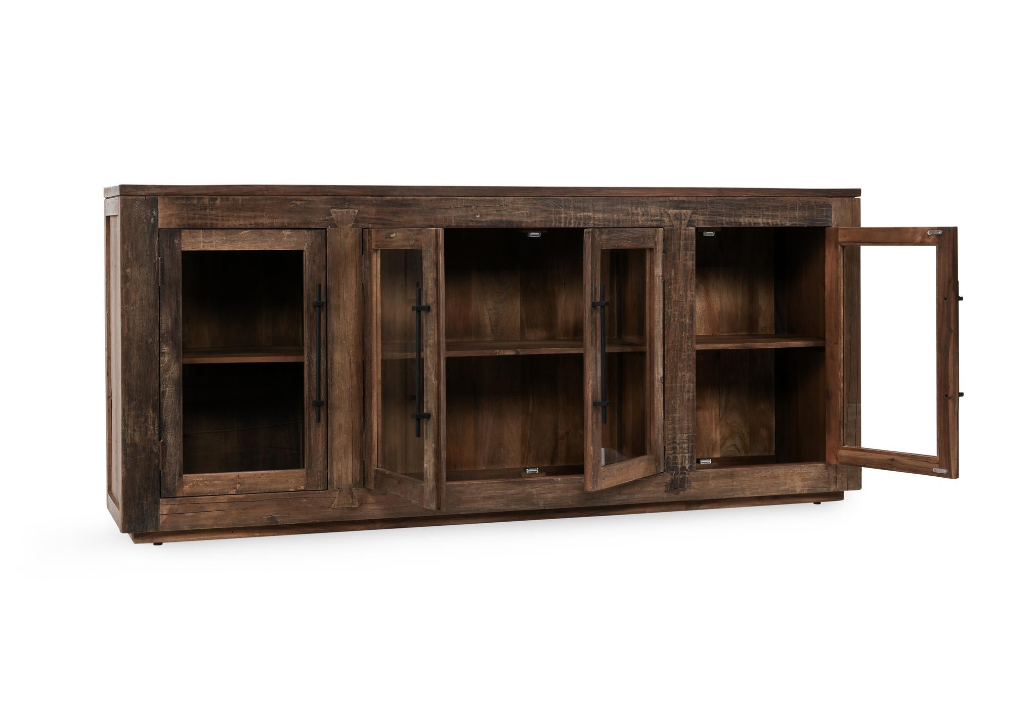 Jett 4 Door Cabinet - Natural