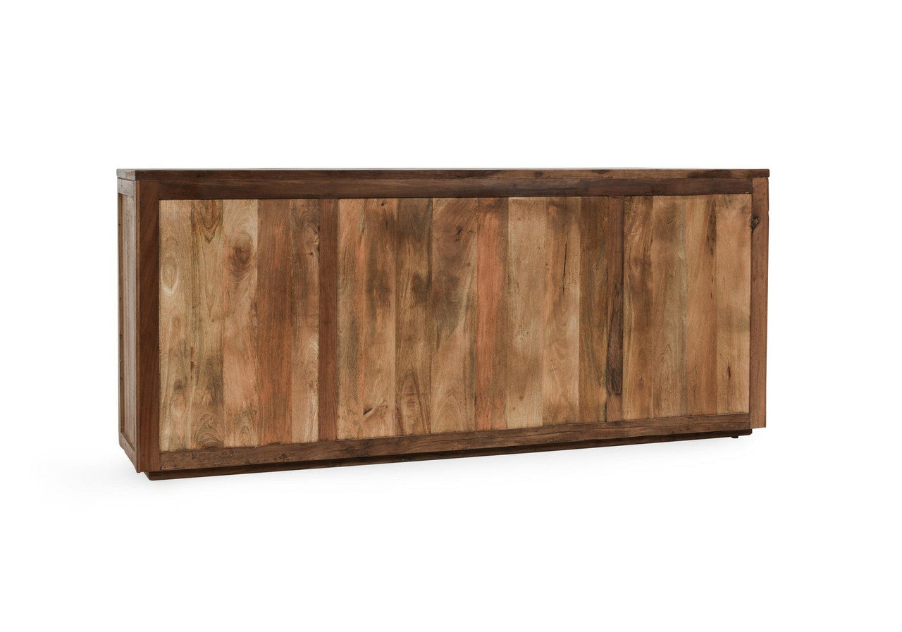 Jett Reclaimed Wood 4Dr Cabinet Natural