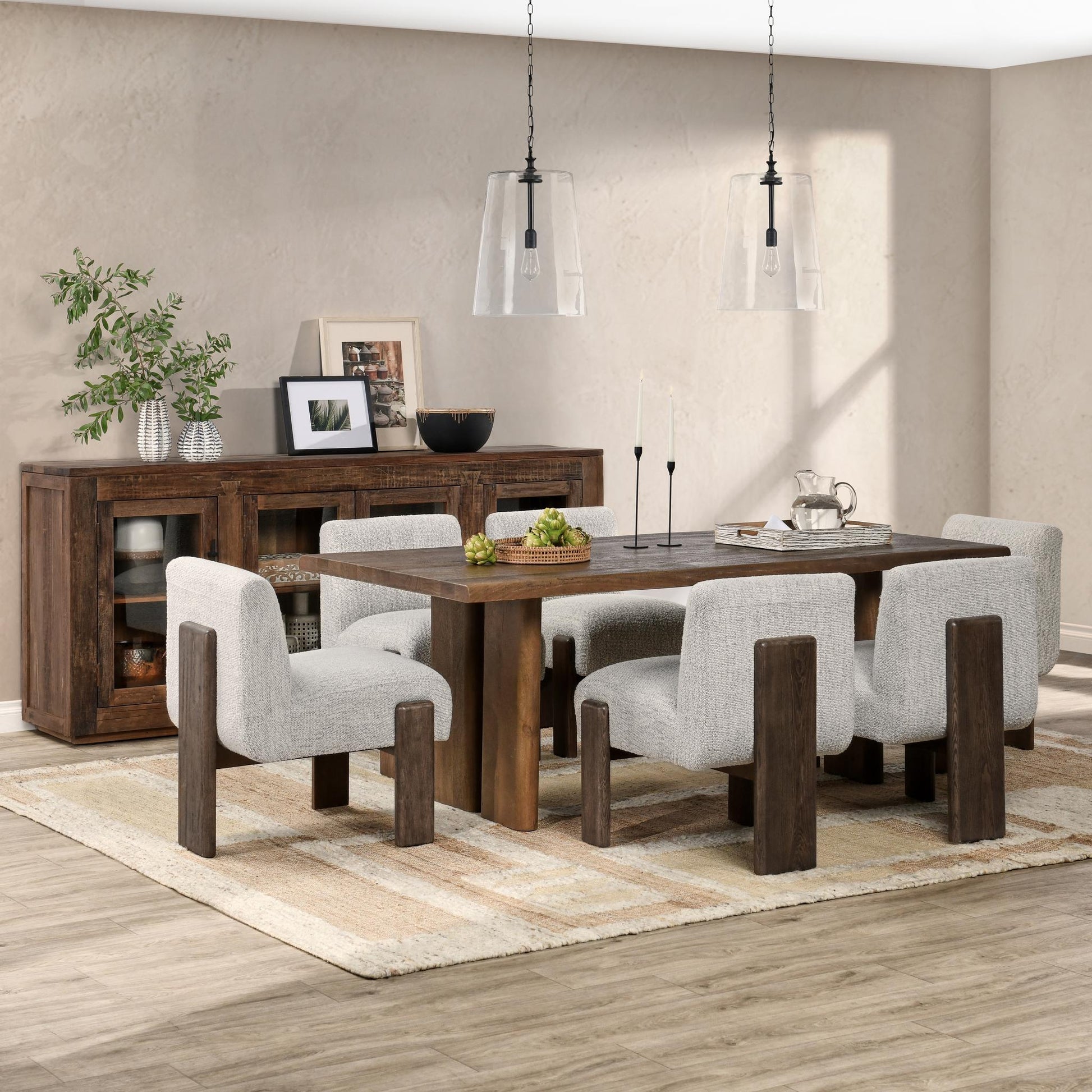 Jett 4 Door Cabinet - Natural