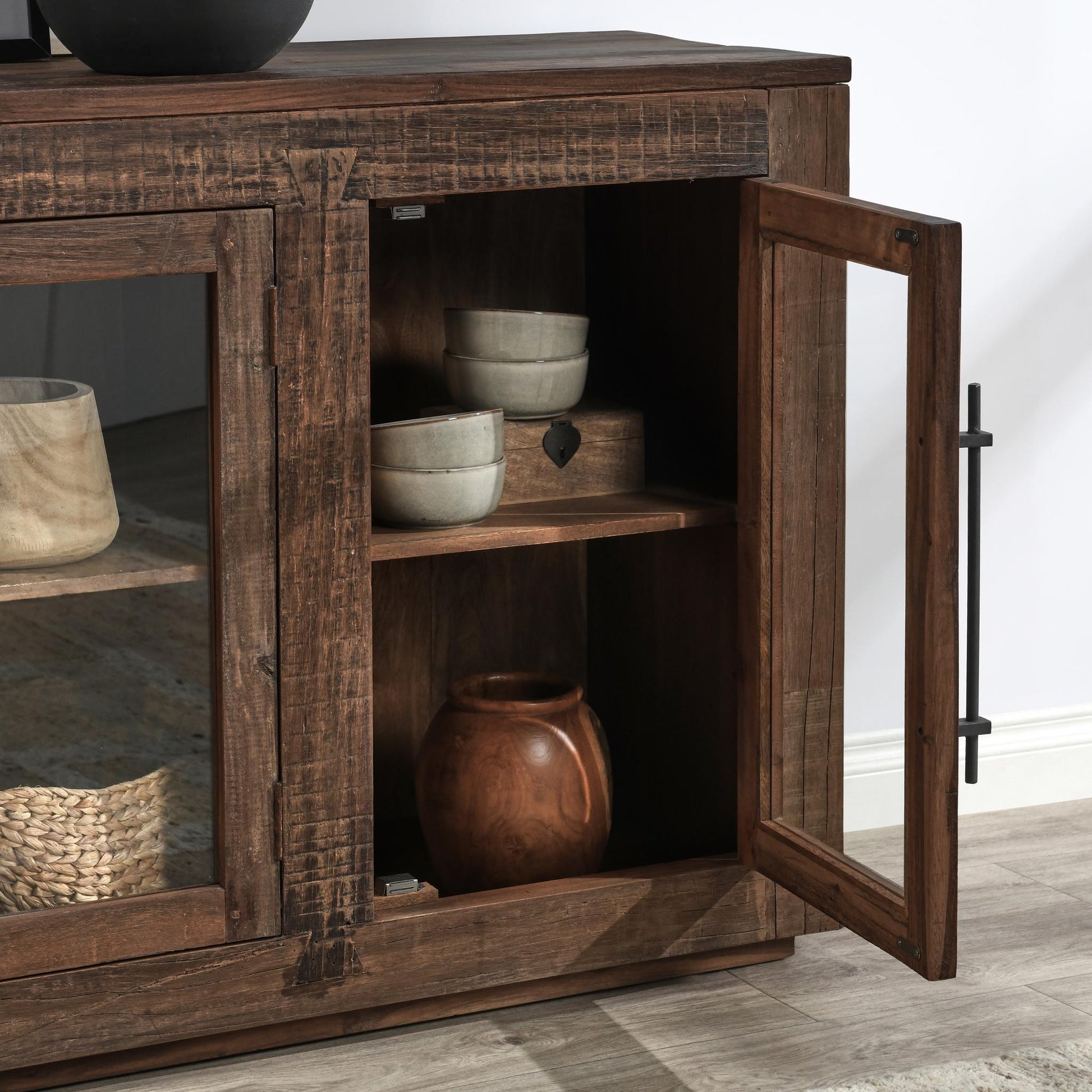 Jett 4 Door Cabinet - Natural