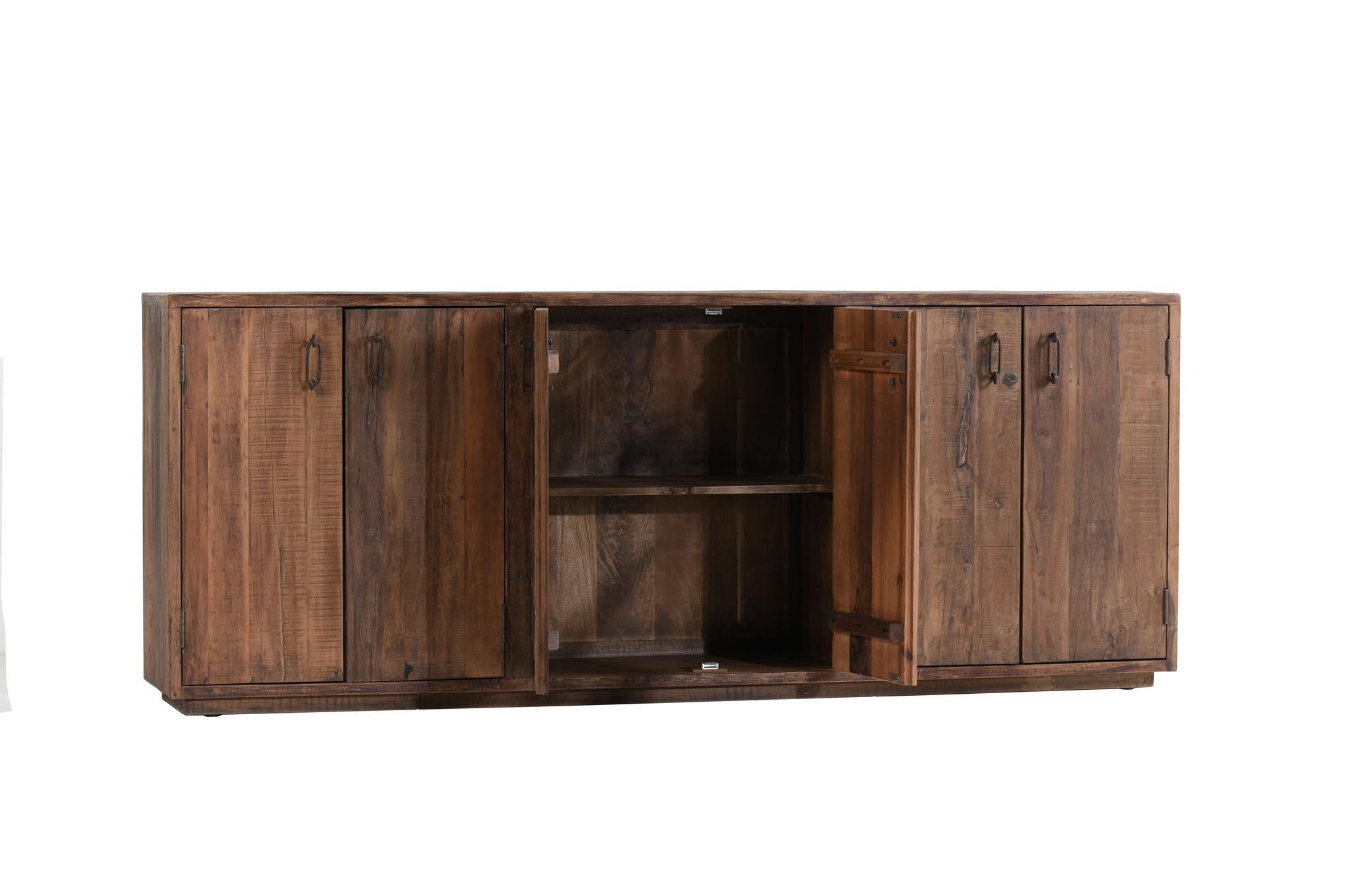 Cleo 6 Door Cabinet - Natural