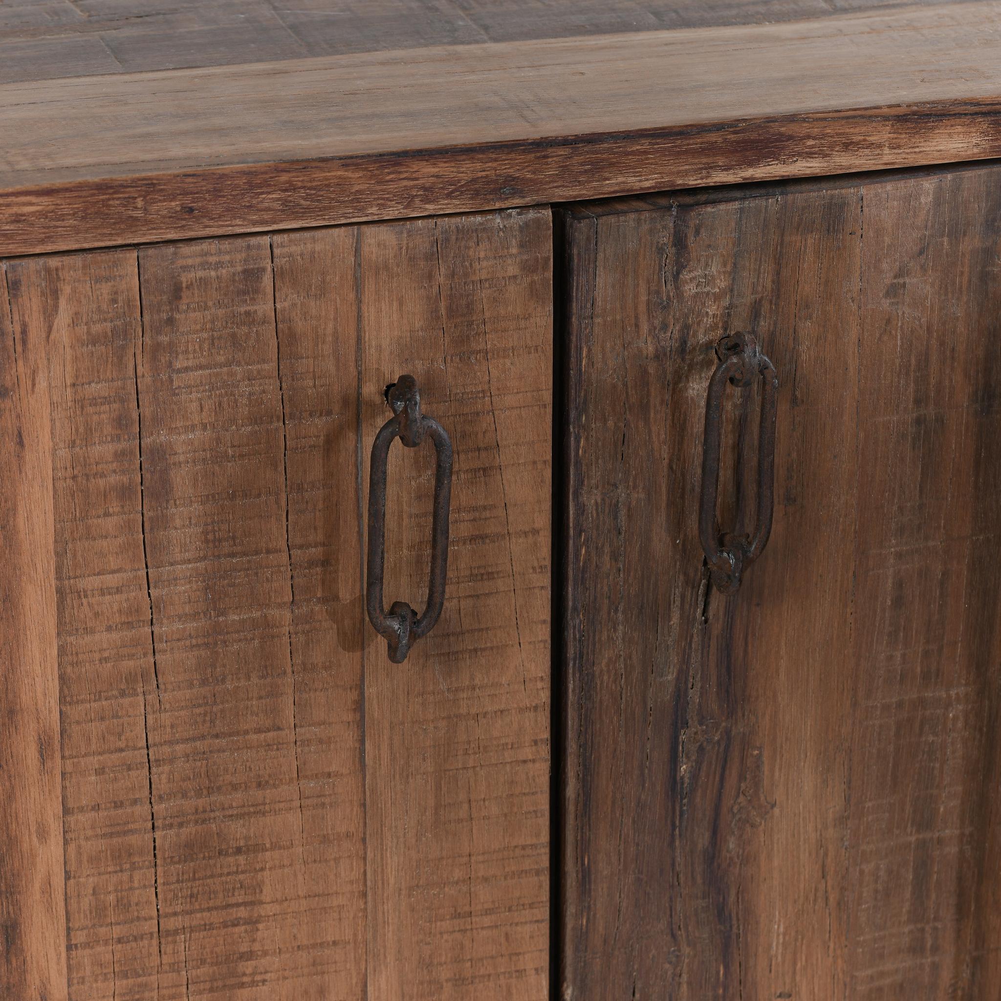 Cleo 6 Door Cabinet - Natural
